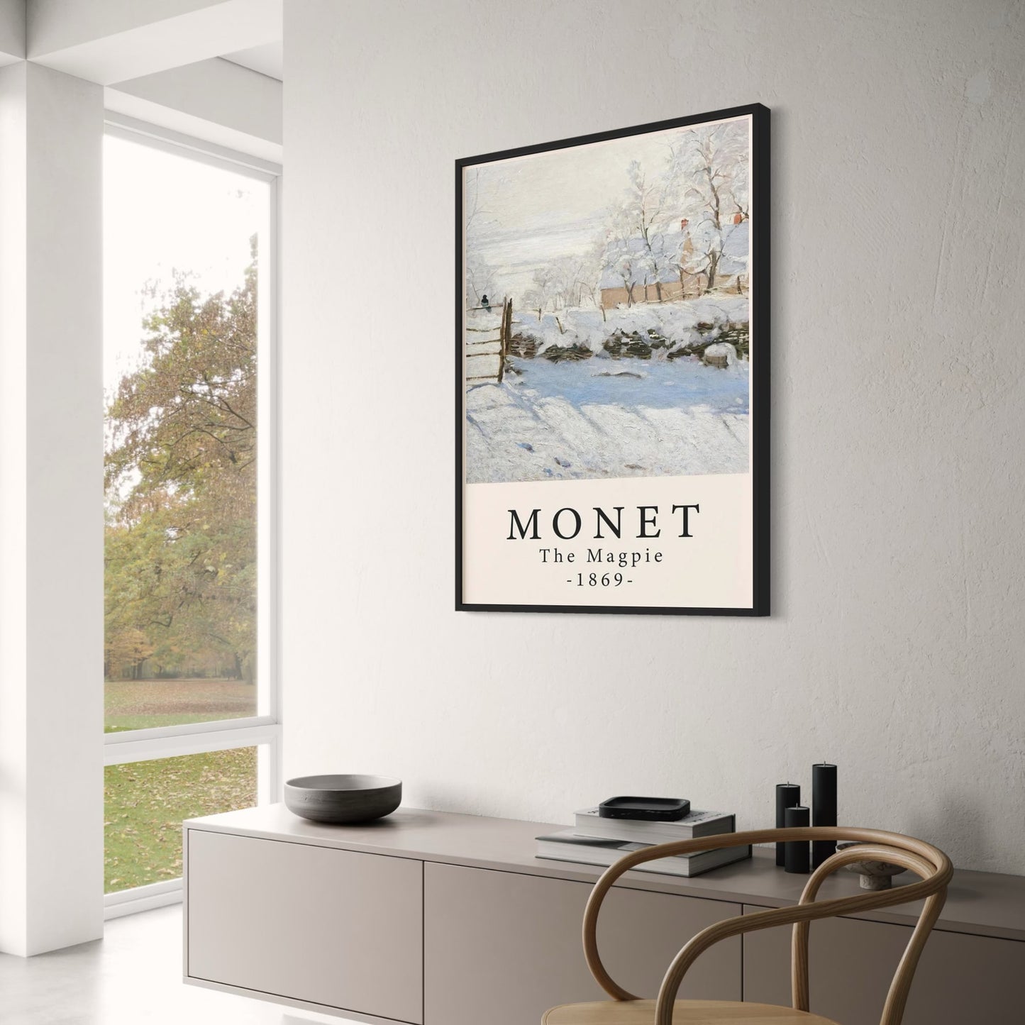 Claude Monet | De Ekster 1869 | Meesterwerk Serie