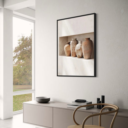 Böhmische, erdige Eleganz | Poster | Künstlerische Wanddekoration | Von der Natur inspiriertes Design | Kunstwerke für Haus und Garten | Visuelle Ästhetik | Natürliche Farbpalette | Schlafzimmer- und Wohnzimmerdekor