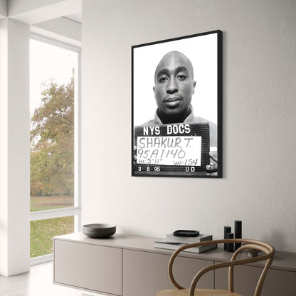Tupac Shakur Mugshot | Vintage Hip Hop