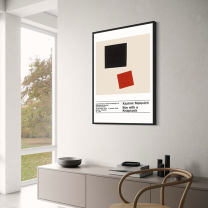 Kazimir Malevich | Jongen met een Rugzak