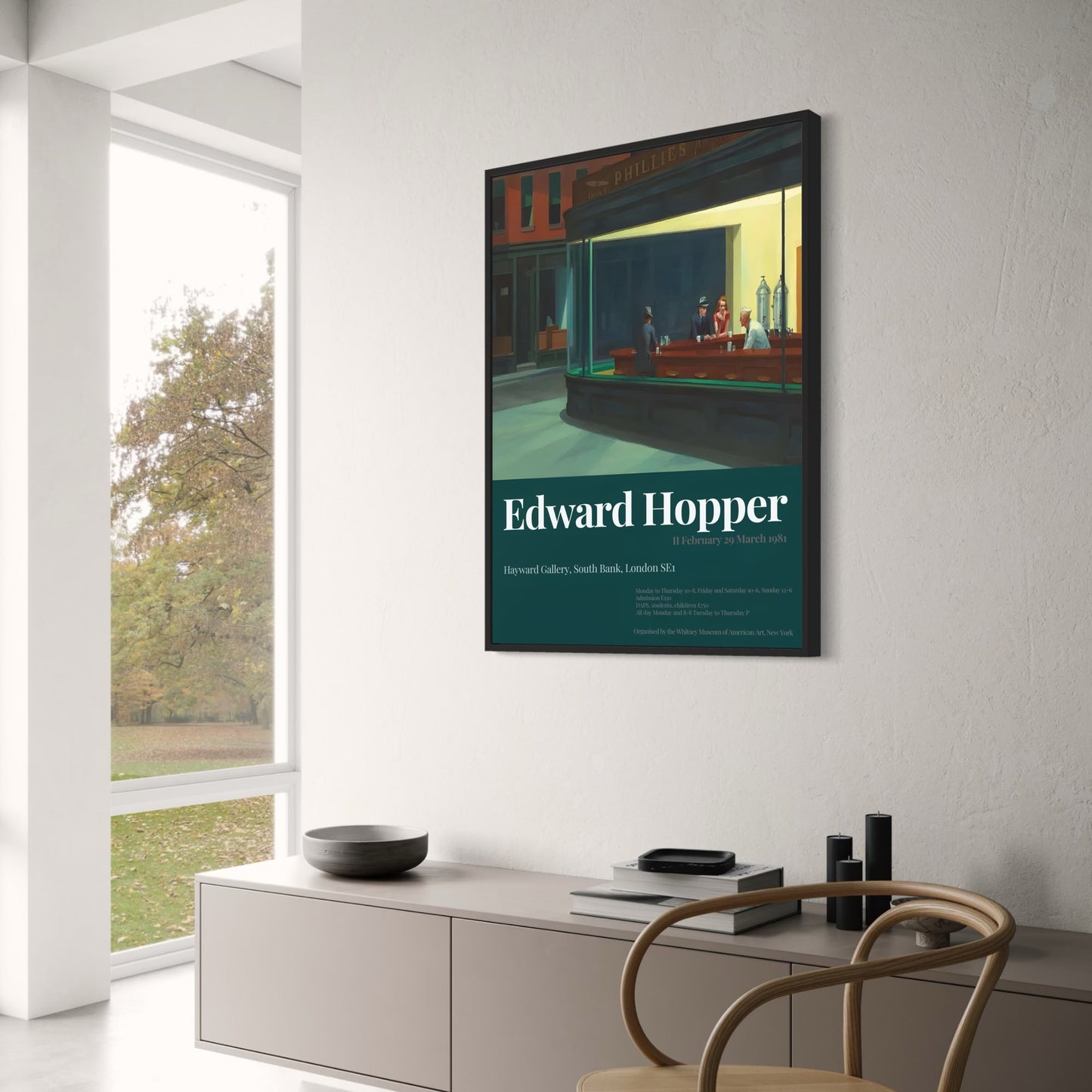 Edward Hopper | Vintage Kunst Tentoonstelling
