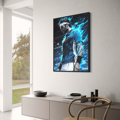 Roger Federer | Kunstwerk van Iconische Atleet