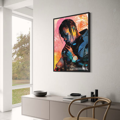 Travis Scott Astroworld | Concert Album Art