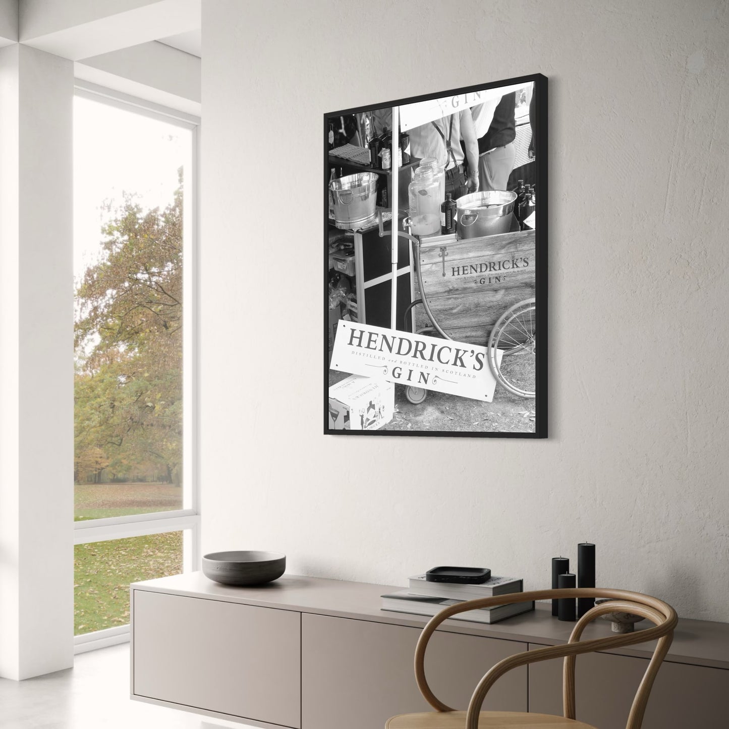 Hendricks Gin | Vintage Stijl | Bar Decor