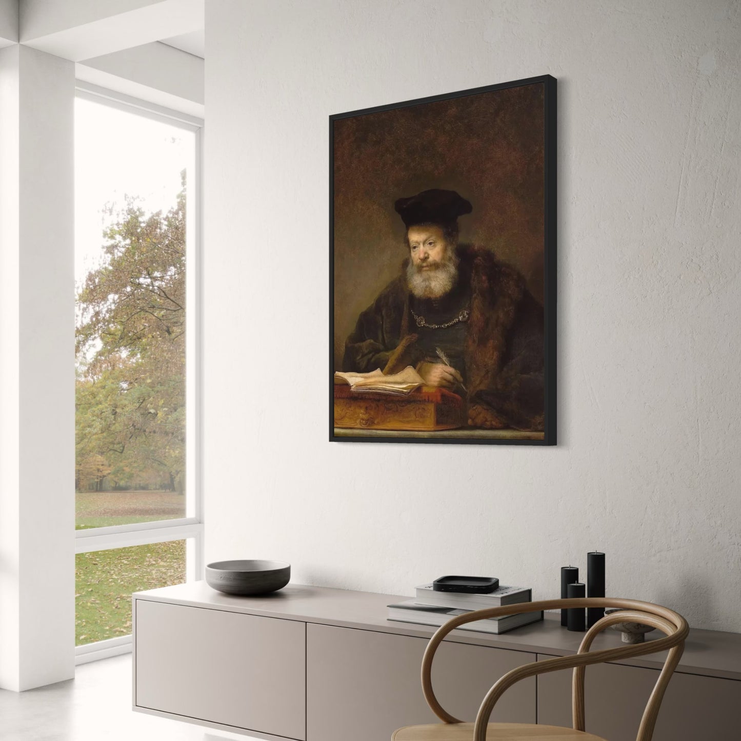 Rembrandt | De Geleerde aan de Spreekstoel | 1641