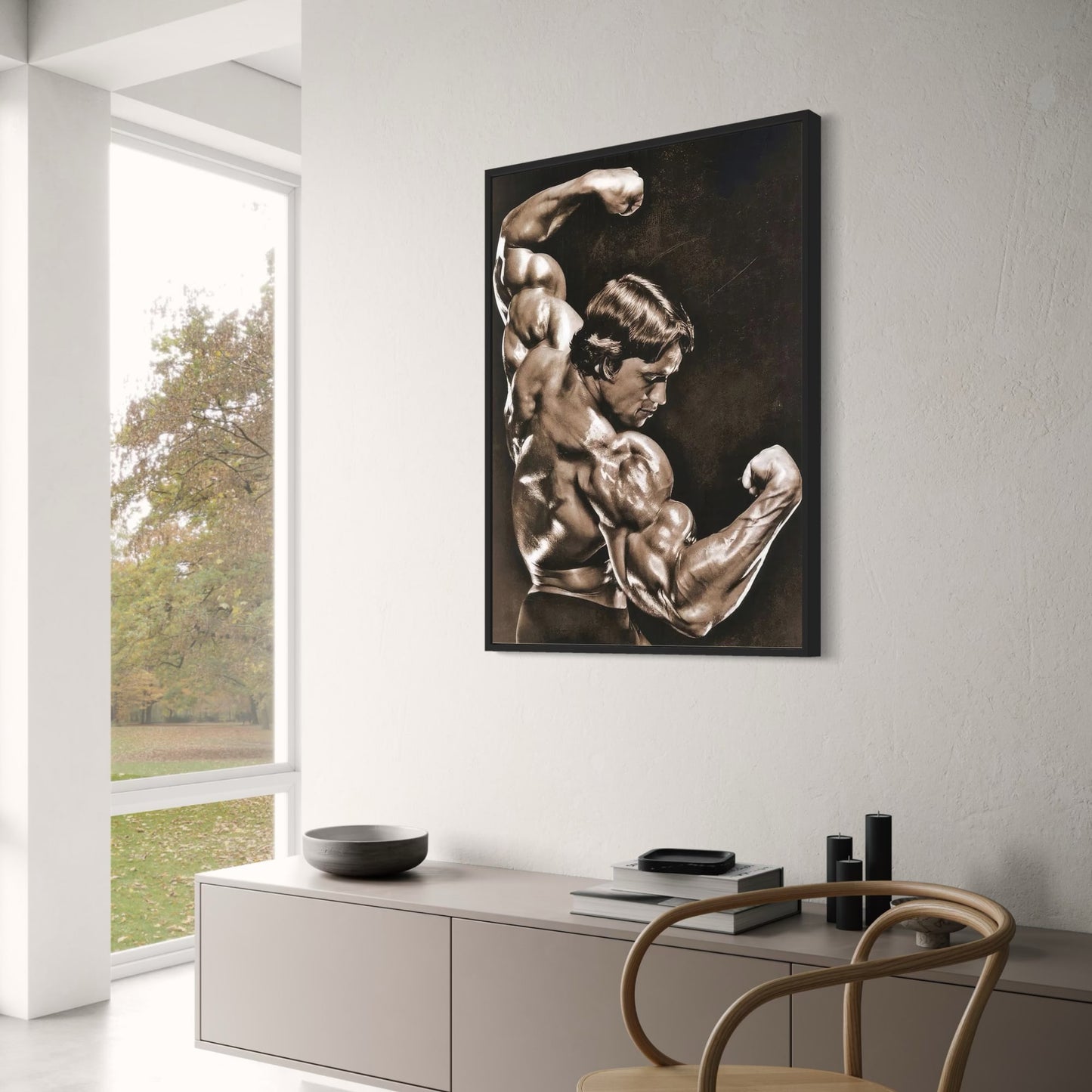 Arnold Schwarzenegger | Motivationsposter fürs Fitnessstudio