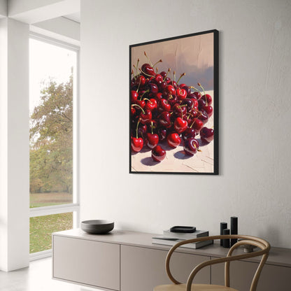 Levendige Kersen | Heldere Rode Bessen Kunst