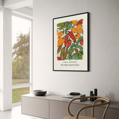 Japanse Heet Peper | Levendig Rood | Hedendaagse Decor