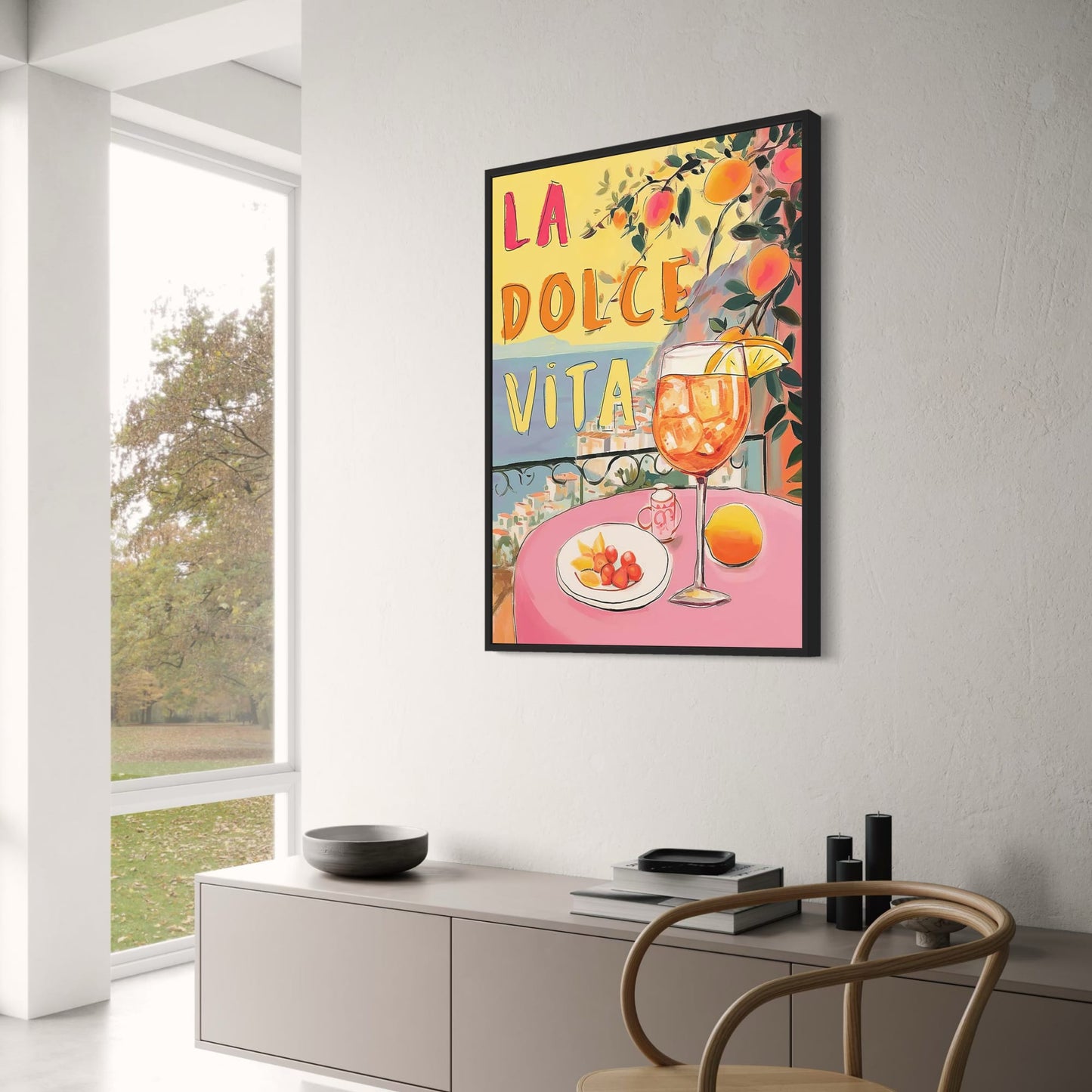 Aperol Spritz | La Dolce Vita | Vintage Italian Cocktail