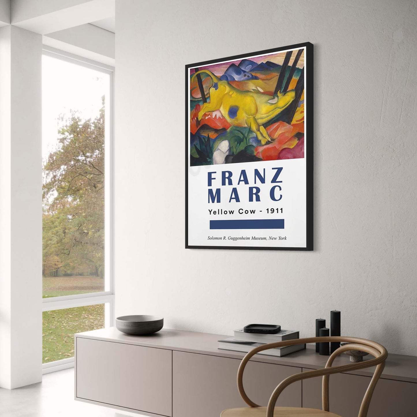 Franz Marc | Gelbe Kuh | Lebendige Tierkunst