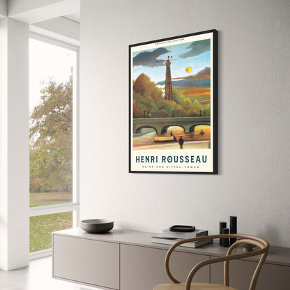 Eiffel Tower by the Seine | Henri Rousseau Scenic Art