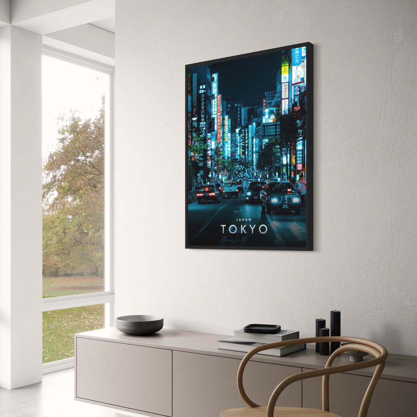 Tokyo Street Neon Glamour | Urban Landscape Photography