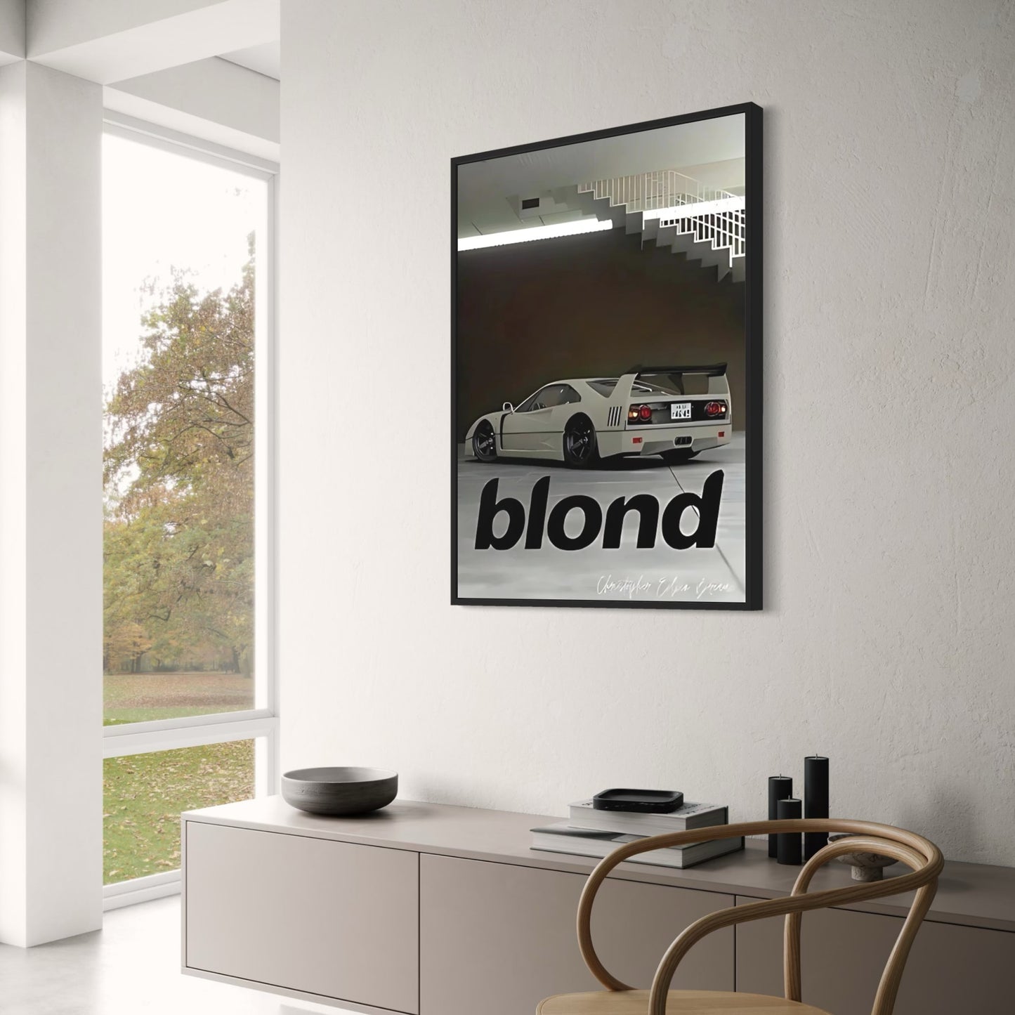 Blond Musikalbum | Visuelles Artwork