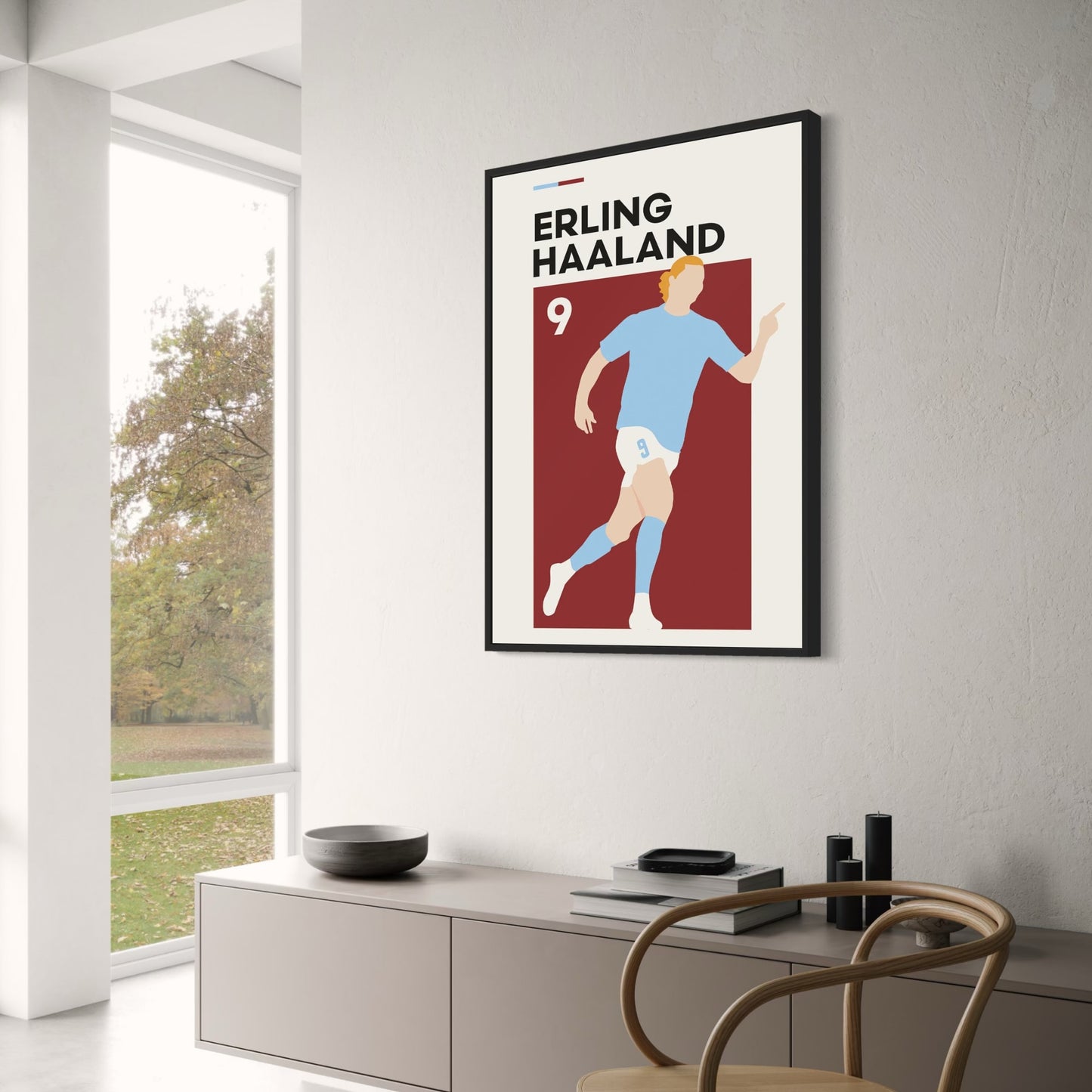 Erling Haaland | Voetballegende Kunst