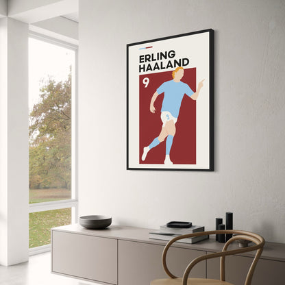 Erling Haaland | Voetballegende Kunst