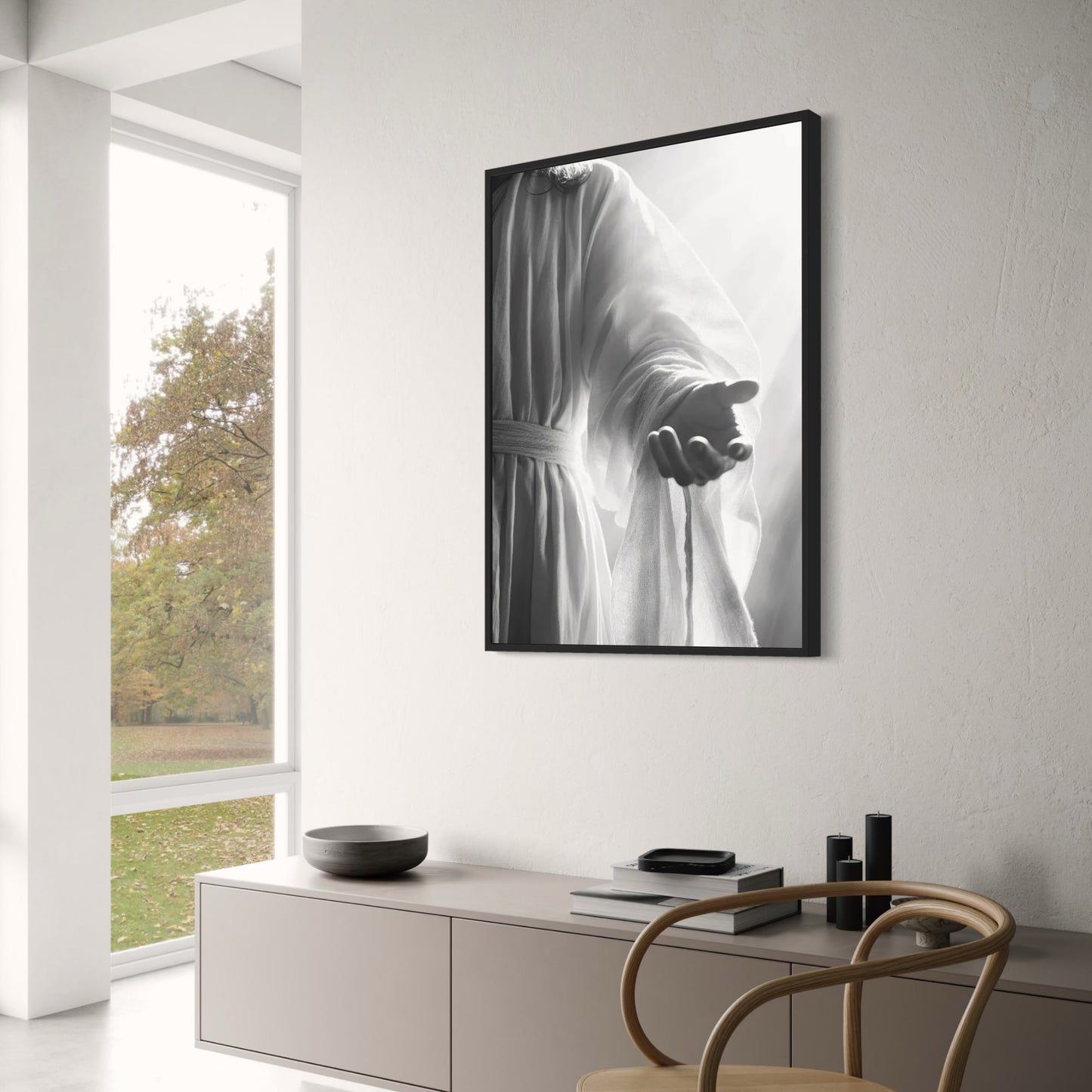 Kom tot Mij, Allen die Vermoeid zijn | Inspirerende Jezus Kunst
