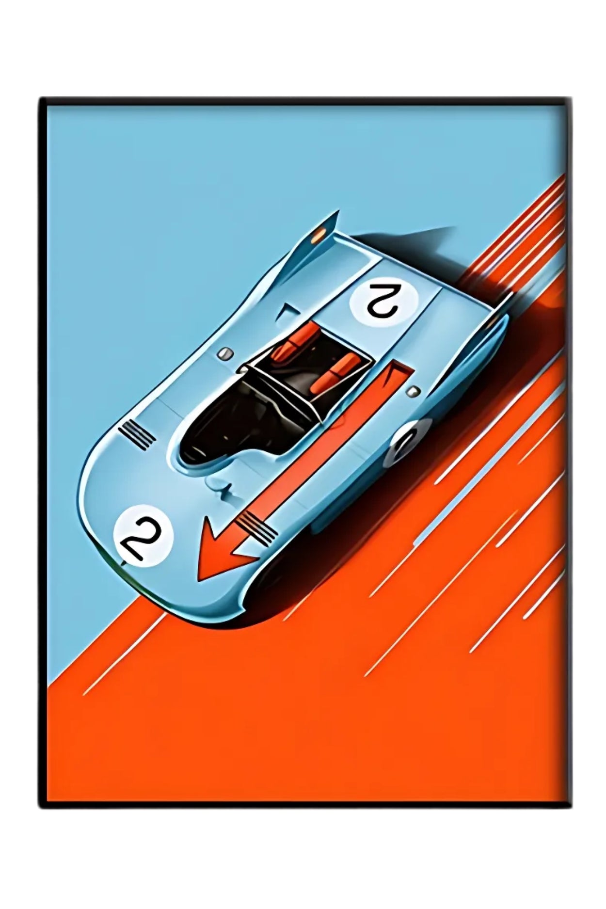 Modern Racing | Vintage Racing Style | Le Mans | Porsche 917 Gulf Oil