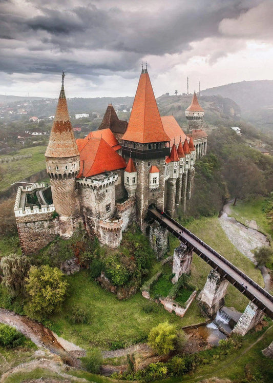 Majestic European Castles | Romania | Hunedoara | 1446 | Corvin Castle