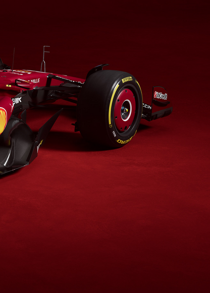 3-teiliges Leinwandbild mit Ferrari-Formel-1-Rennwagen | Sportdekor mit drei Teilen | Charles-Leclerc-Poster | Lewis-Hamilton-Poster | Wandposter für Motorsport-Enthusiasten