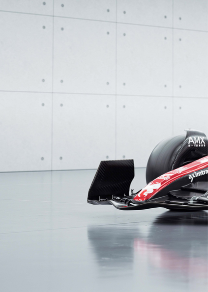 Alfa Romeo Formula 1 Racing Car | 3-Piece Wall Art Poster Set | Triple Panel Motorsport Decor for Home Office