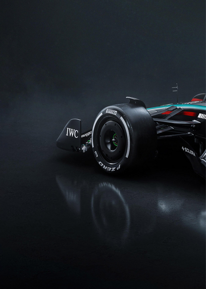 3 Piece Wall Art | Mercedes Formula 1 Car Poster Set | Lewis Hamilton Motorsports Decor | High Definition F1 Racing Prints | Home Interior Wall Decoration | Triple Panel Artwork | Race Car Fans Gift