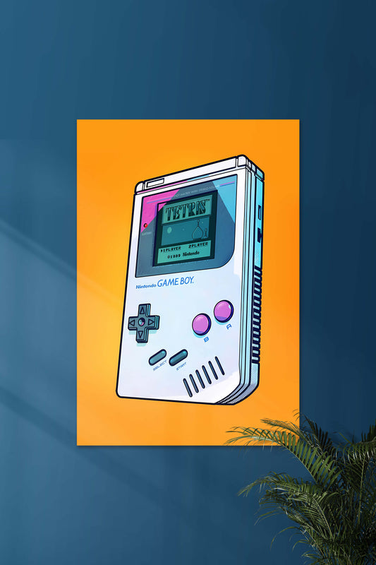 TETRIS X NINTENDO GAMEBOY | GAME POSTERS