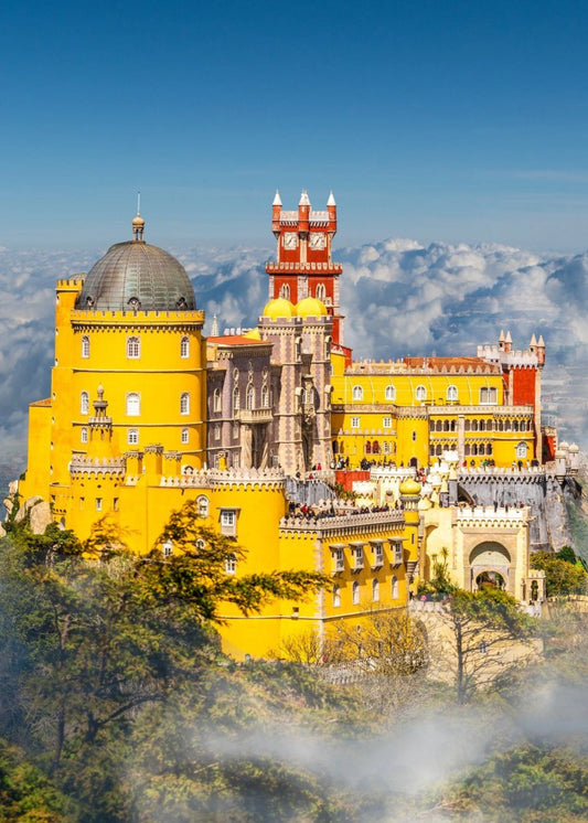 Majestic European Castles | Portugal | Sintra | 1847 | Pena Palace