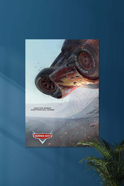 Cars 3 Movie Poster | Everything Will Change