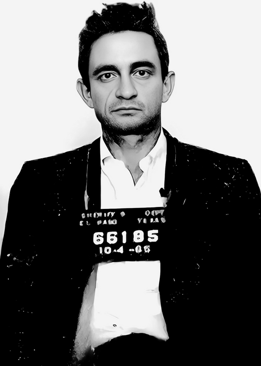 Johnny Cash Mugshot #2