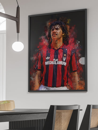 Gullit Football Soccer poster