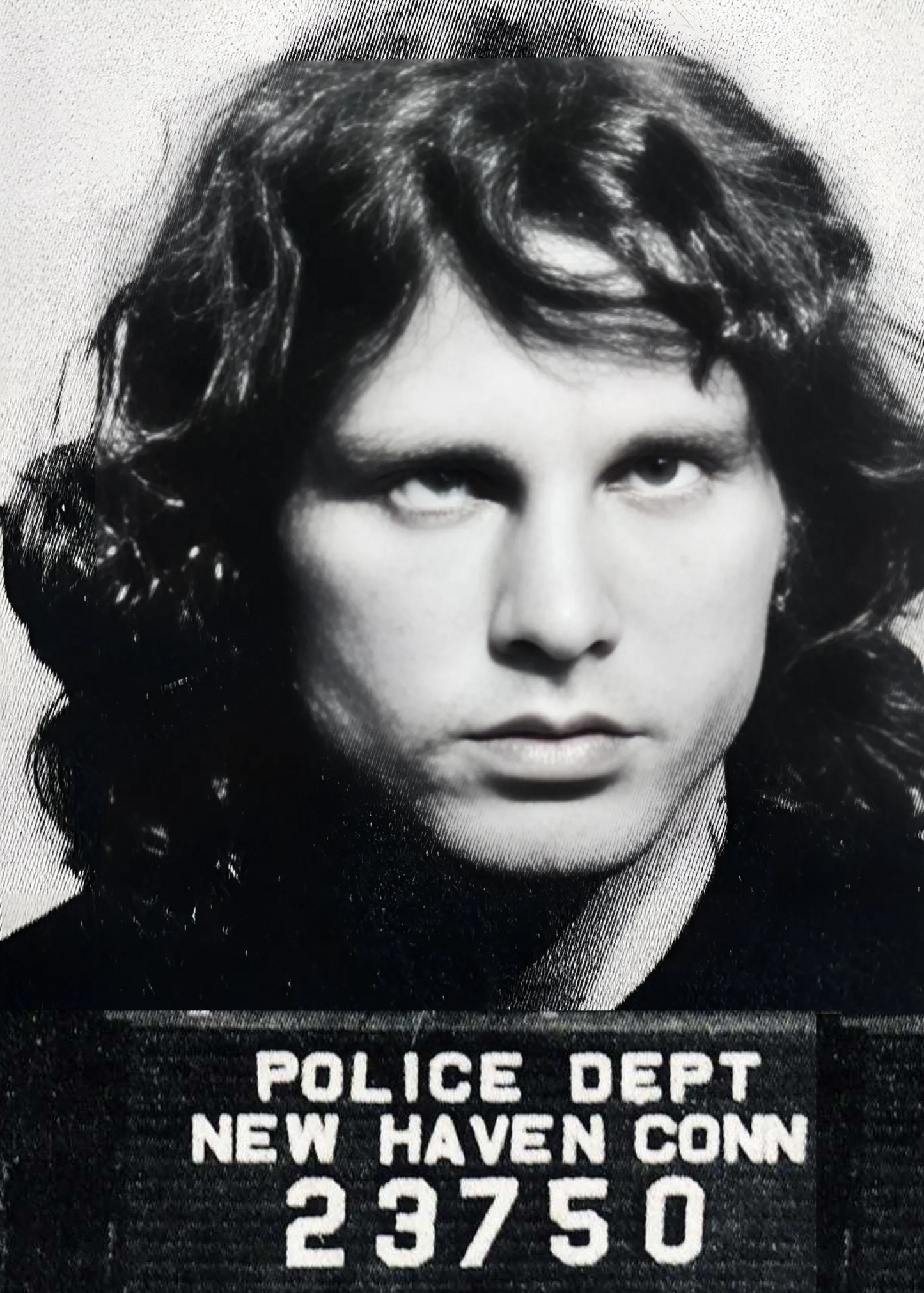 Jim Morrison Fahndungsfoto Nr. 3