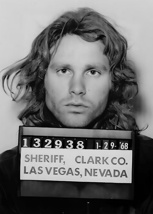 Jim Morrison Mugshot #1