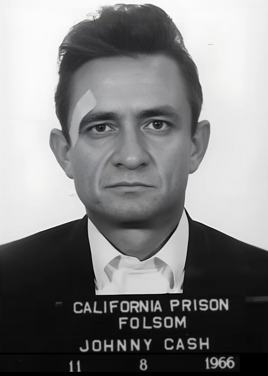 Johnny Cash Mugshot #1