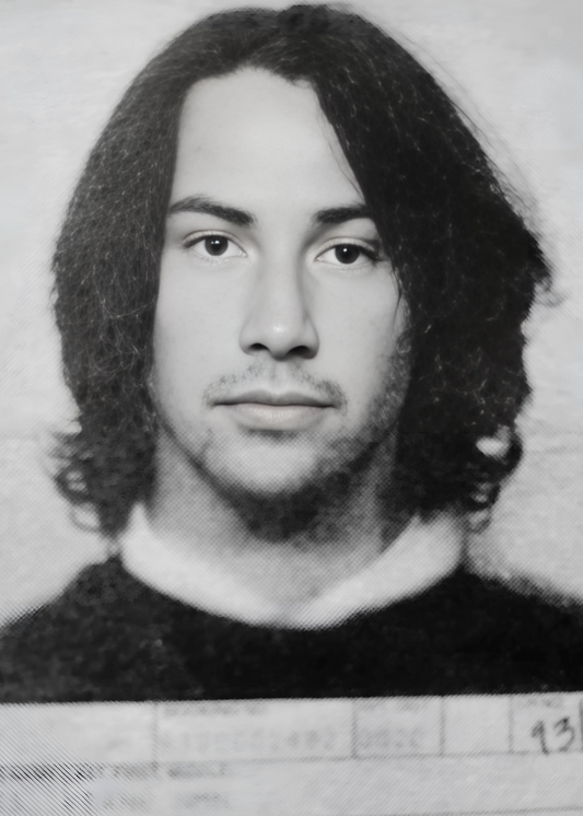 Keanu Reeves Mugshot