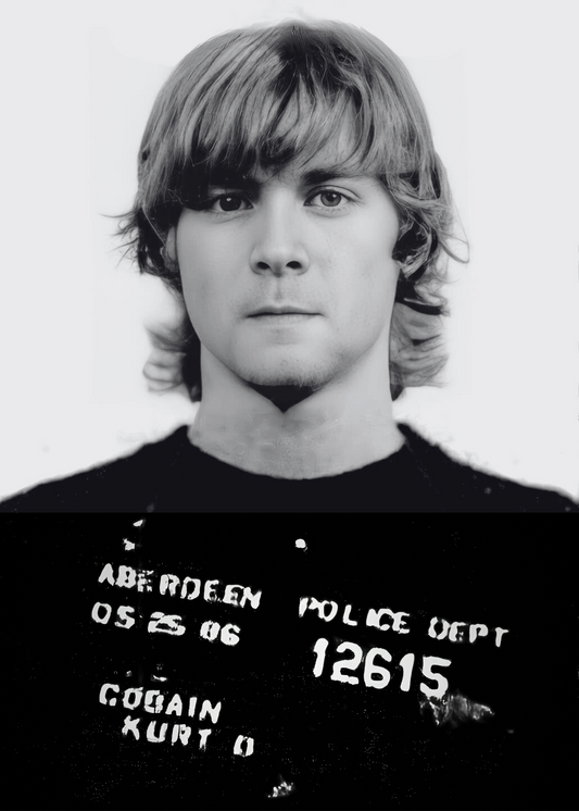 Kurt Cobain Mugshot