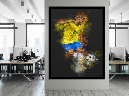 Neymar Jr Football Soccer poster