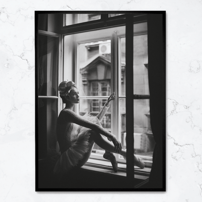 Ballerina In Window