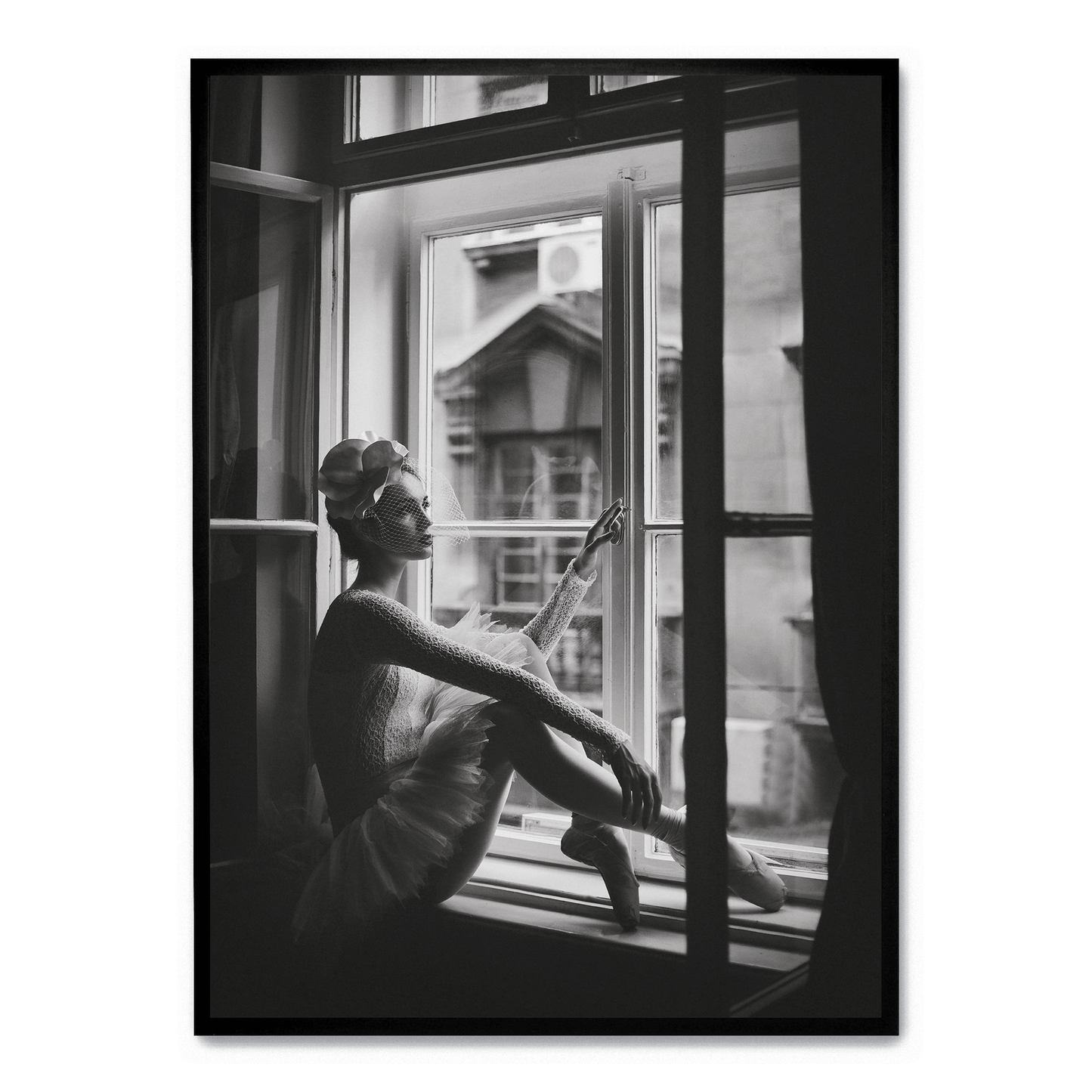 Ballerina In Window