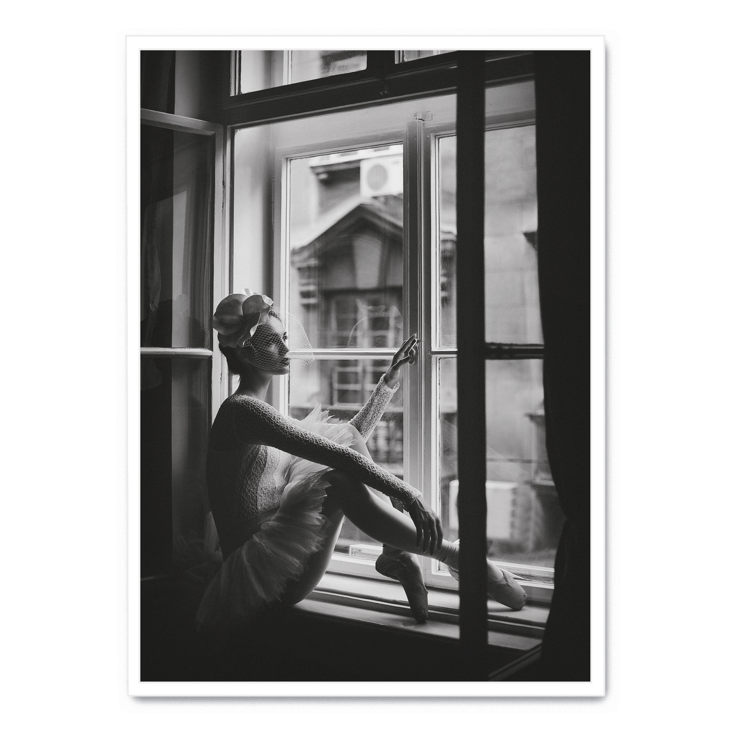 Ballerina In Window