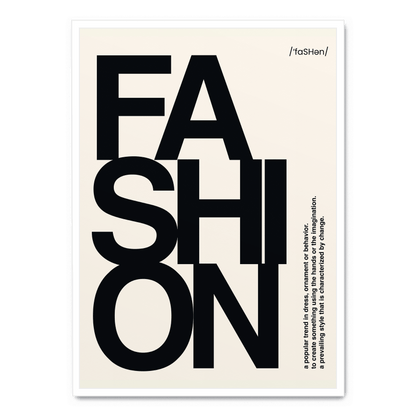 Fashion Typography