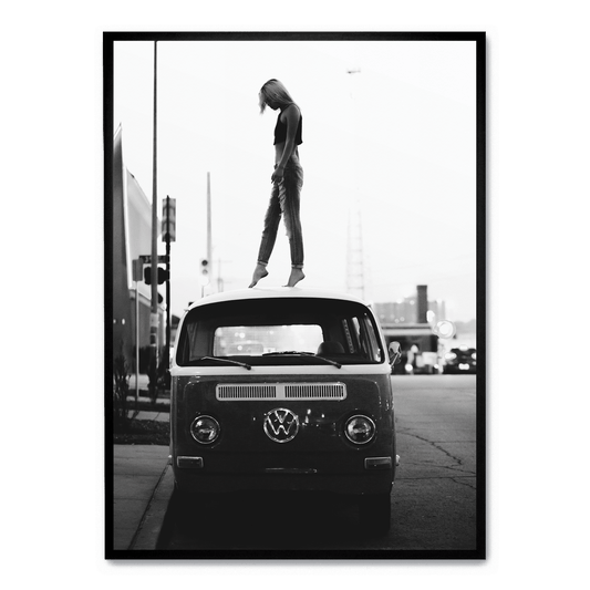 Girl On Volkswagen