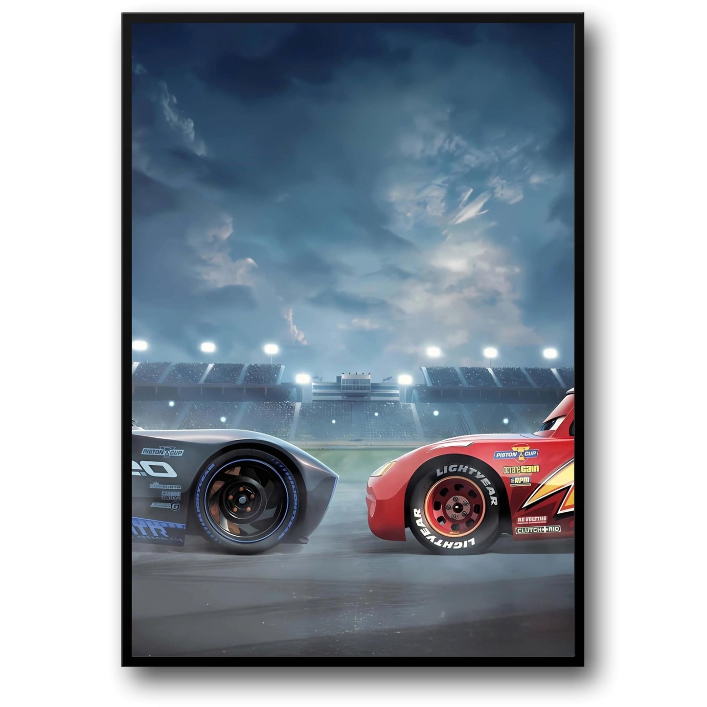Jackson Storm vs Lightning McQueen | CARS 3