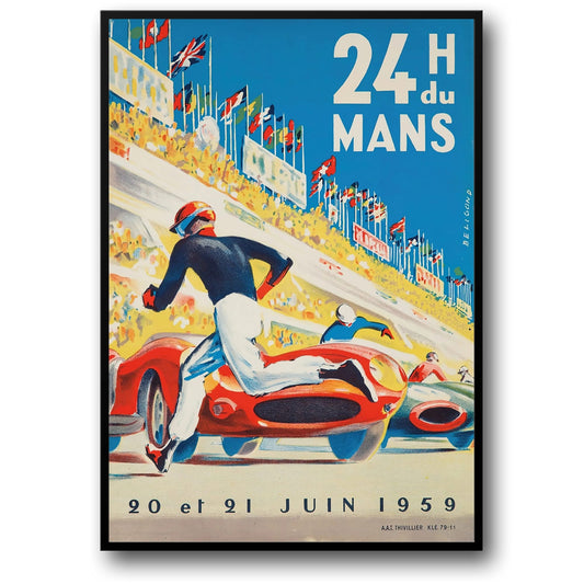 24 Hours of Le Mans 1959 | Vintage Racing | Classic Car