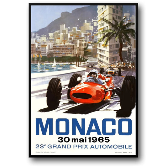 Monaco 1965 | Oldtimer-Rennen | Art déco