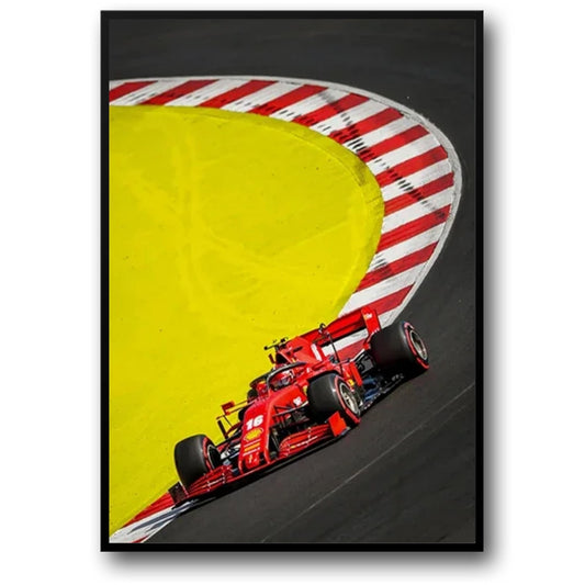Senna Grand Prix | Abstracte Track Graffiti