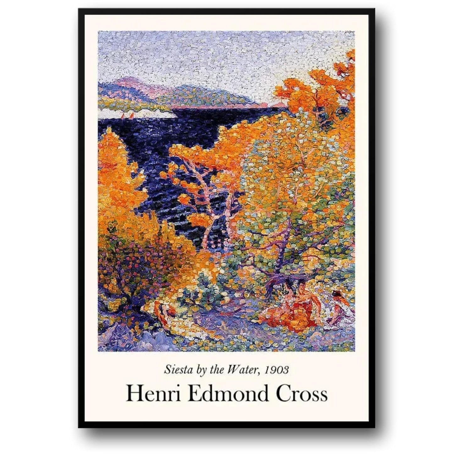 Henri Edmond Cross | Siesta am Wasser 1903
