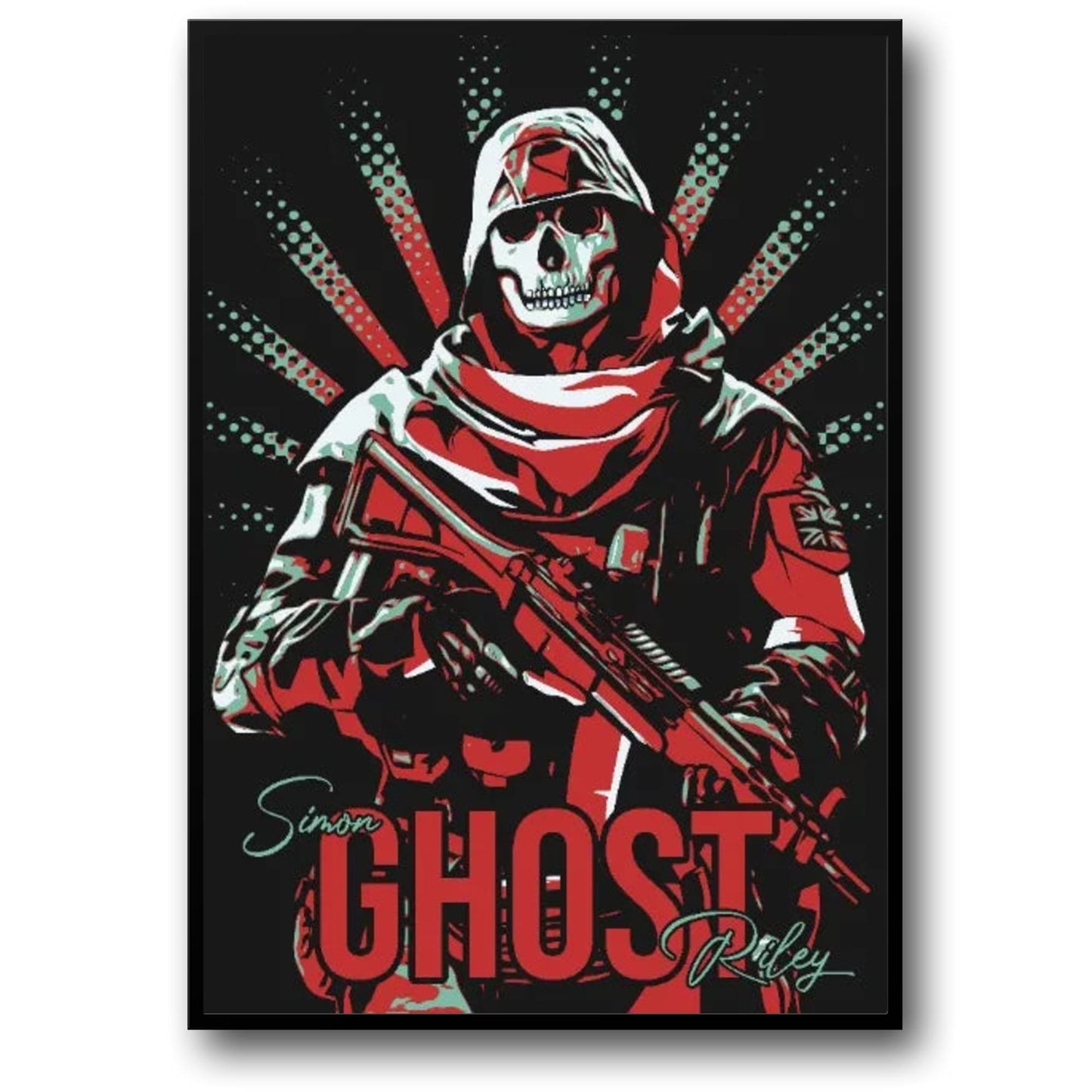 Ghost | Call of Duty | Spielposter