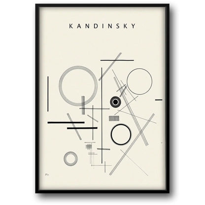 Wassily Kandinsky | Abstract Expressionism Poster | Untitled Art | Wall Decor | Artistic Home Accent | Visual Artwork Print
