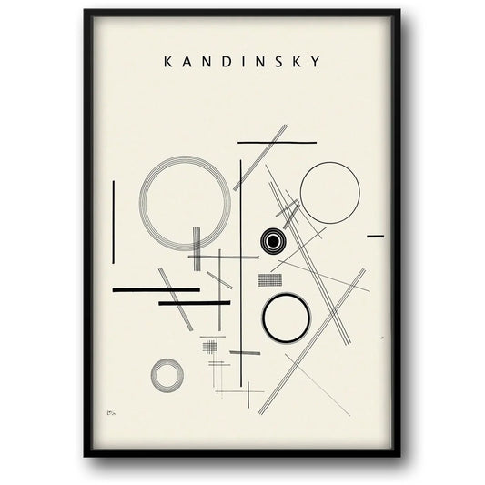 Wassily Kandinsky | Abstract Expressionism Poster | Untitled Art | Wall Decor | Artistic Home Accent | Visual Artwork Print