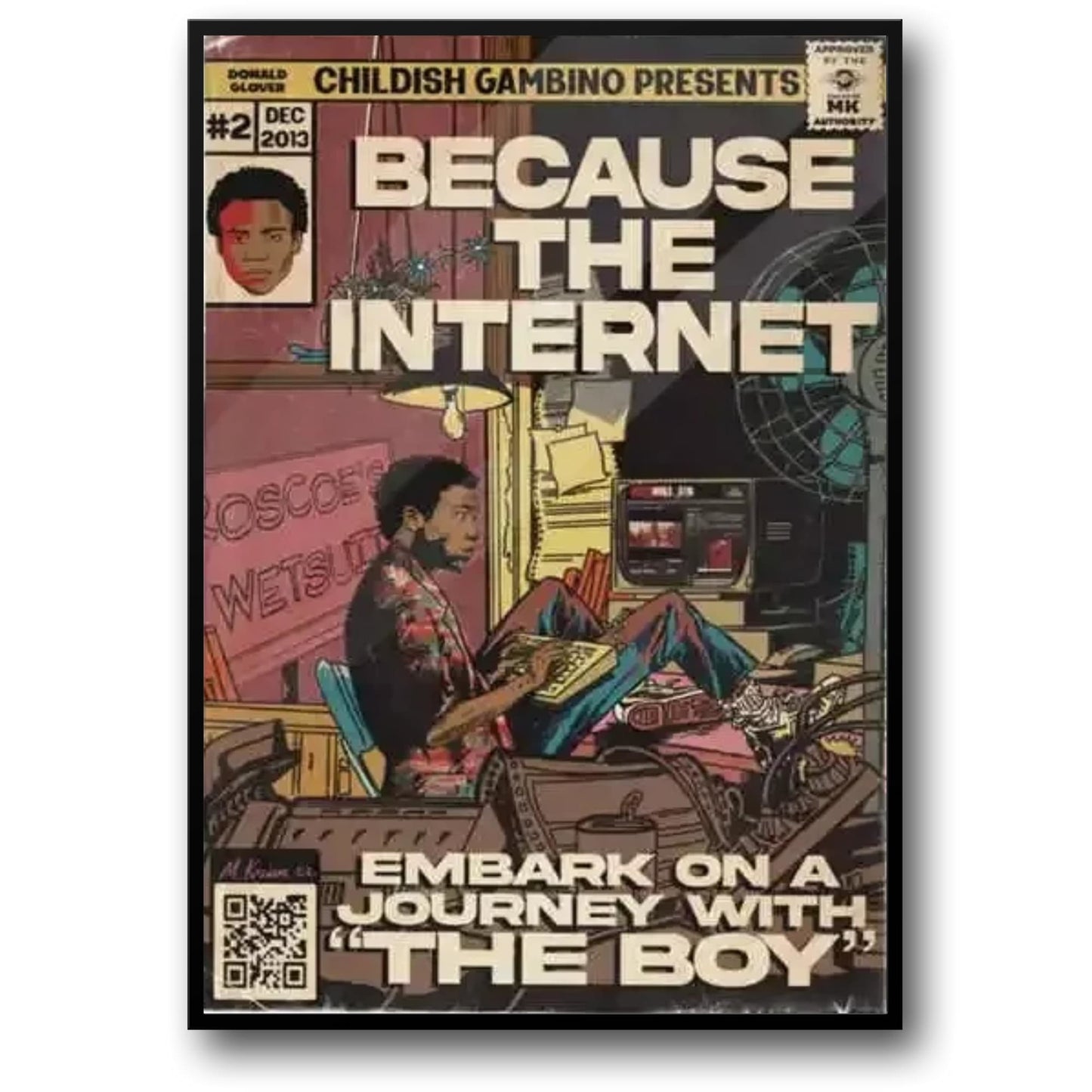 Childish Gambino | Because The Internet | Stripstijl